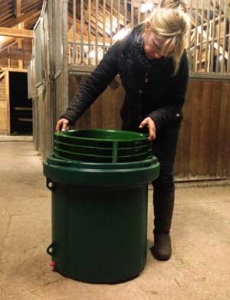 Putting-In-The-Feeding-Grill---Haylo-Horse-Hay-Feeder